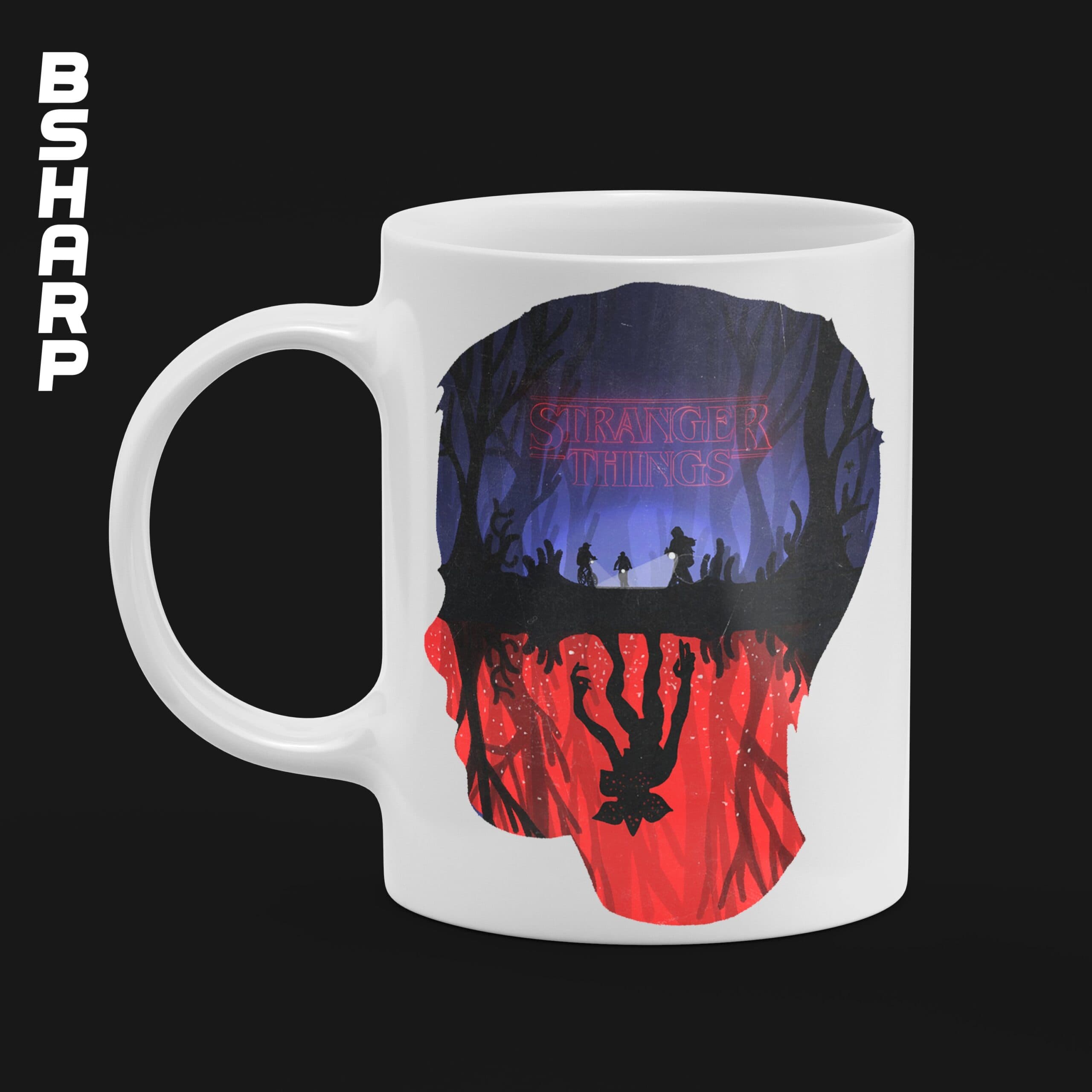 ماگ Stranger Things طرح تاریکی — تصویر ۲