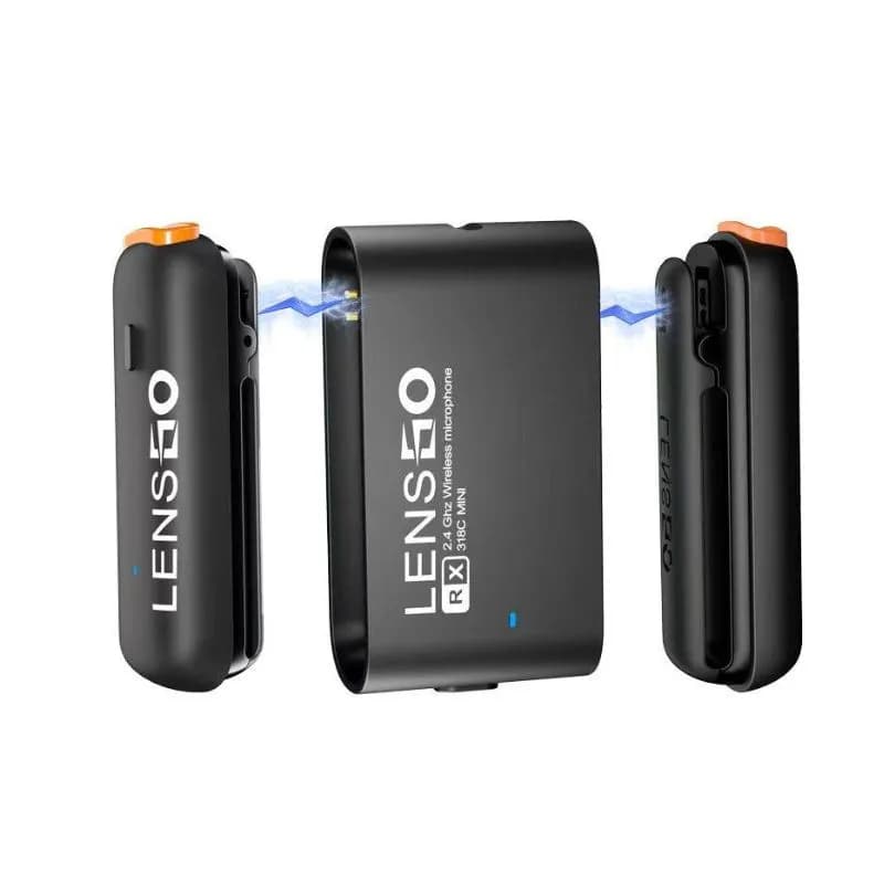 میکروفون بی سیم LENSGO 318C Mini wireless microphone