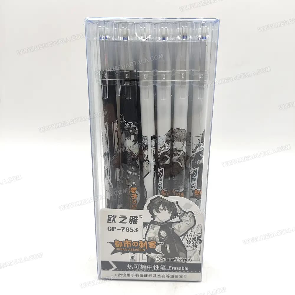 خودکار پاک کن دار طرح انیمه GP-7853