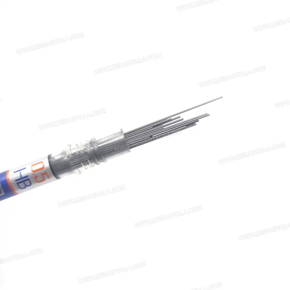 نوک مدادنوکی (مغز اتود) 0.5 میلیمتر دلگارد زبرا ZEBRA DELGUARD — تصویر ۲