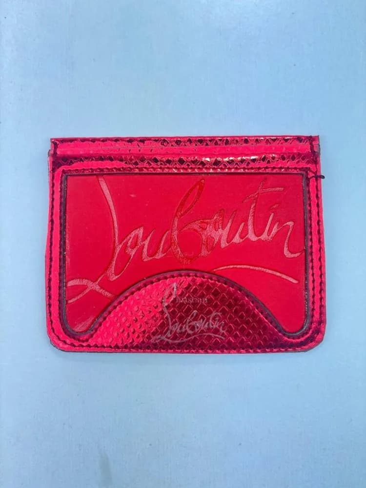 جاکارتی کریستیان لوبوتین christian louboutin چرم ماری قرمز