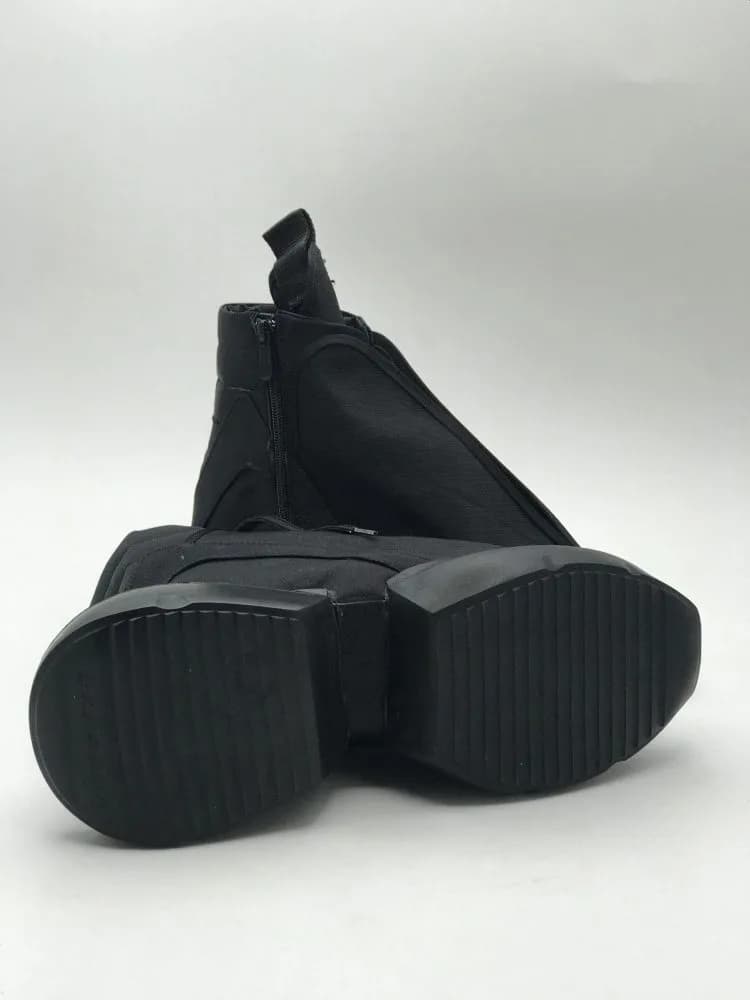 کد 2800 بوت بند مخفی ریک اونز Rick Owens مشکی زیره مشکی — تصویر ۵
