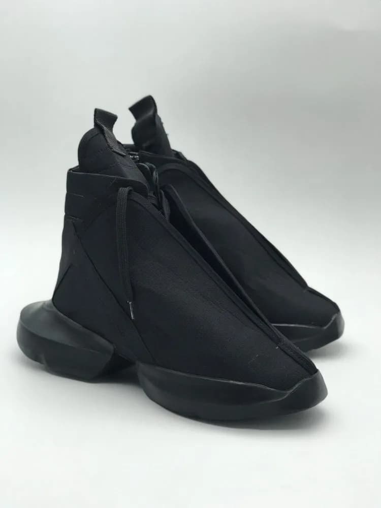 کد 2800 بوت بند مخفی ریک اونز Rick Owens مشکی زیره مشکی — تصویر ۷