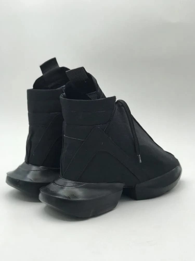 کد 2800 بوت بند مخفی ریک اونز Rick Owens مشکی زیره مشکی — تصویر ۶