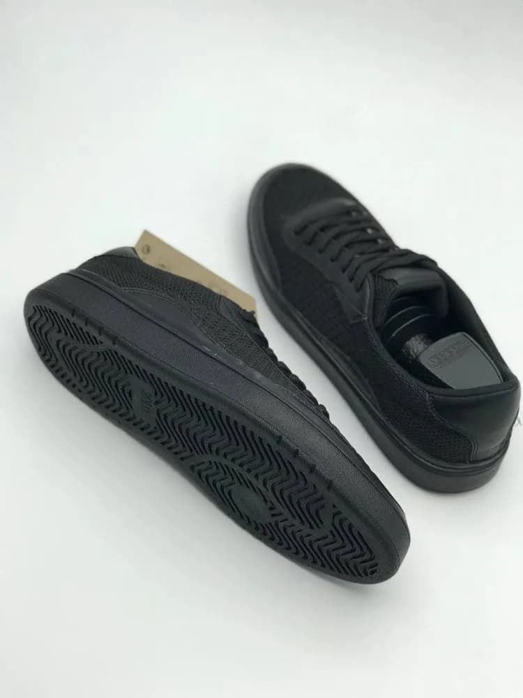 کد 2700 ZARA ونس زارا قلاب بافی مشکی یکدست — تصویر ۶