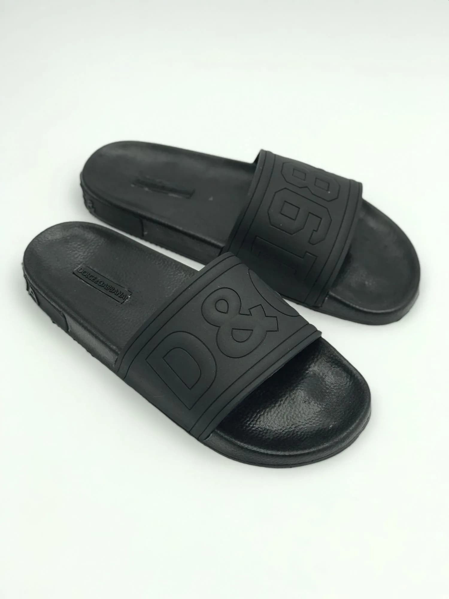 کد 1600 صندل دولچه گابانا dolce & gabbana مشکی یکدست 1984
