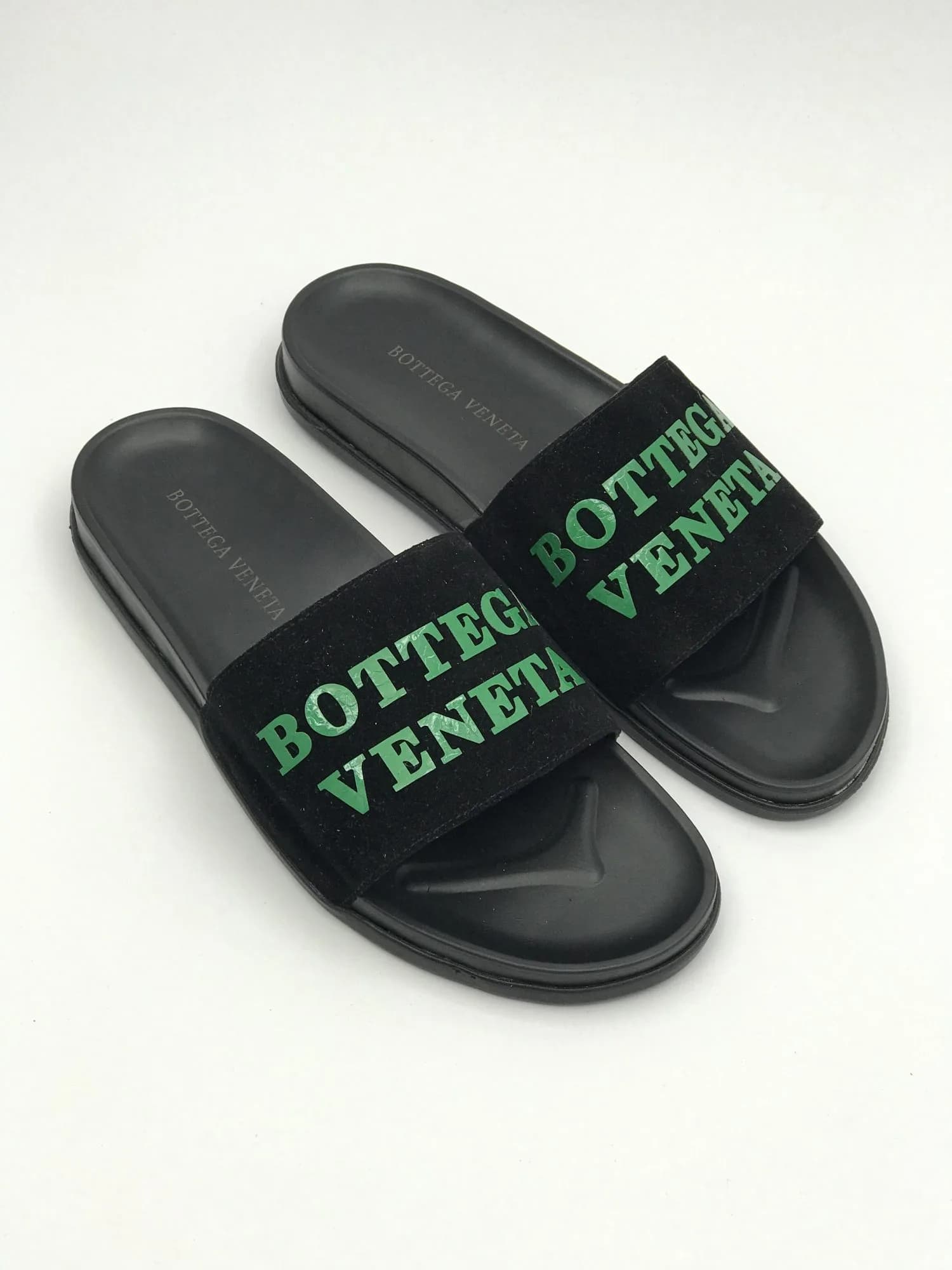 کد 300 صندل BOTTEGA VENETA بوتگا ونتا مشکی سبز