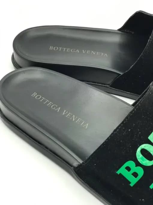 کد 300 صندل BOTTEGA VENETA بوتگا ونتا مشکی سبز — تصویر ۶