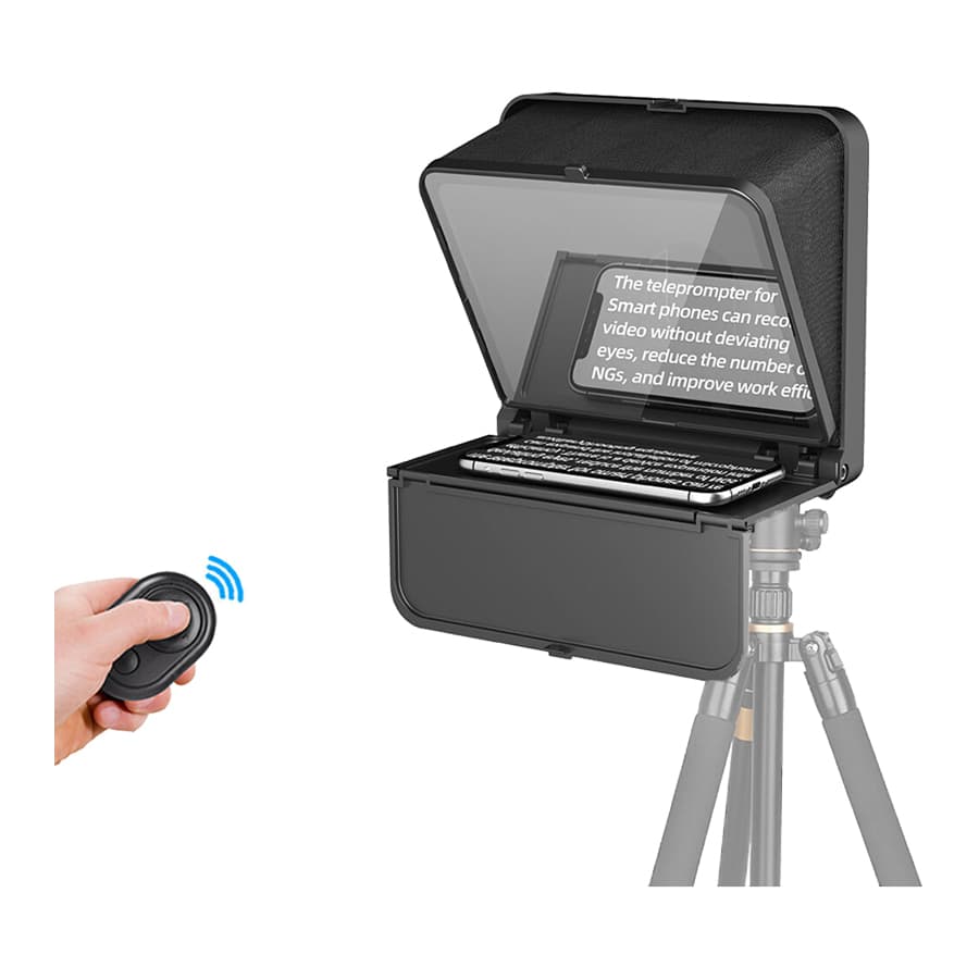 تله پرامپتر اتوکیو لنزگو برای دوربین و موبایل Lensgo Teleprompter TC7II Ultimate Kit — تصویر ۸
