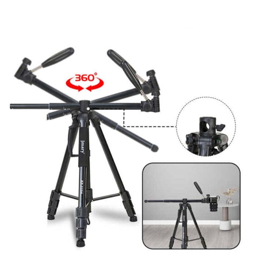 سه پایه دوربین عکاسی جیماری Jmary Tripod KP-2294 — تصویر ۵