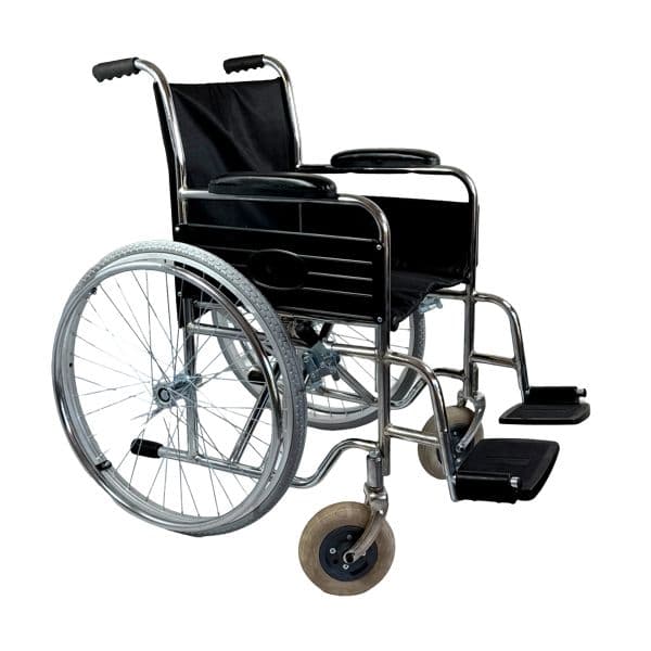 ویلچر معمولی تاشو موژان طب مدل MD 809 قابل شستشو