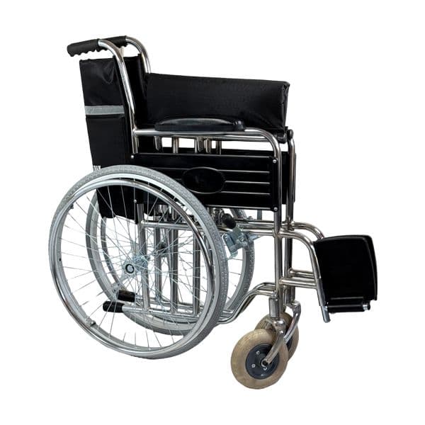 ویلچر معمولی تاشو موژان طب مدل MD 809 قابل شستشو — تصویر ۲
