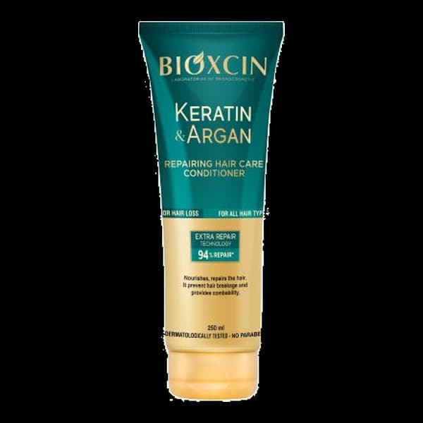 نرم‌کننده ترمیم‌کننده بیوکسین مدل Keratin & Argan حجم ۲۵۰ میلی‌لیتر