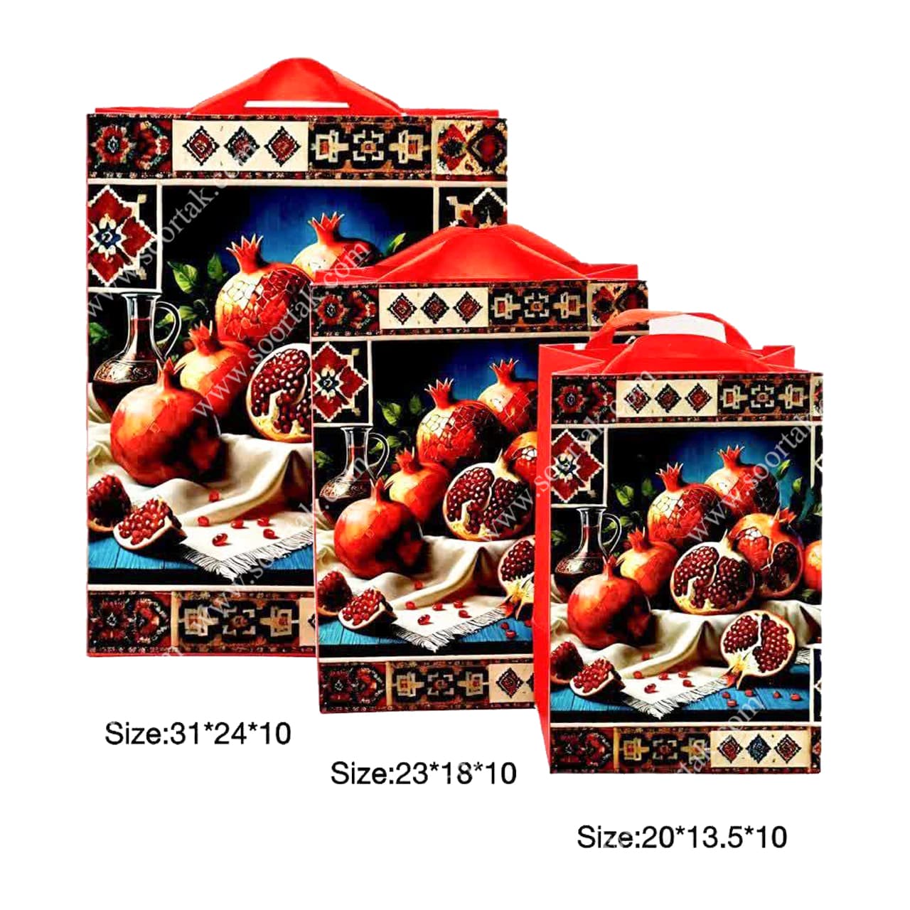 ساک دستی یلدا 12 عددی مدل STY380 — تصویر ۲