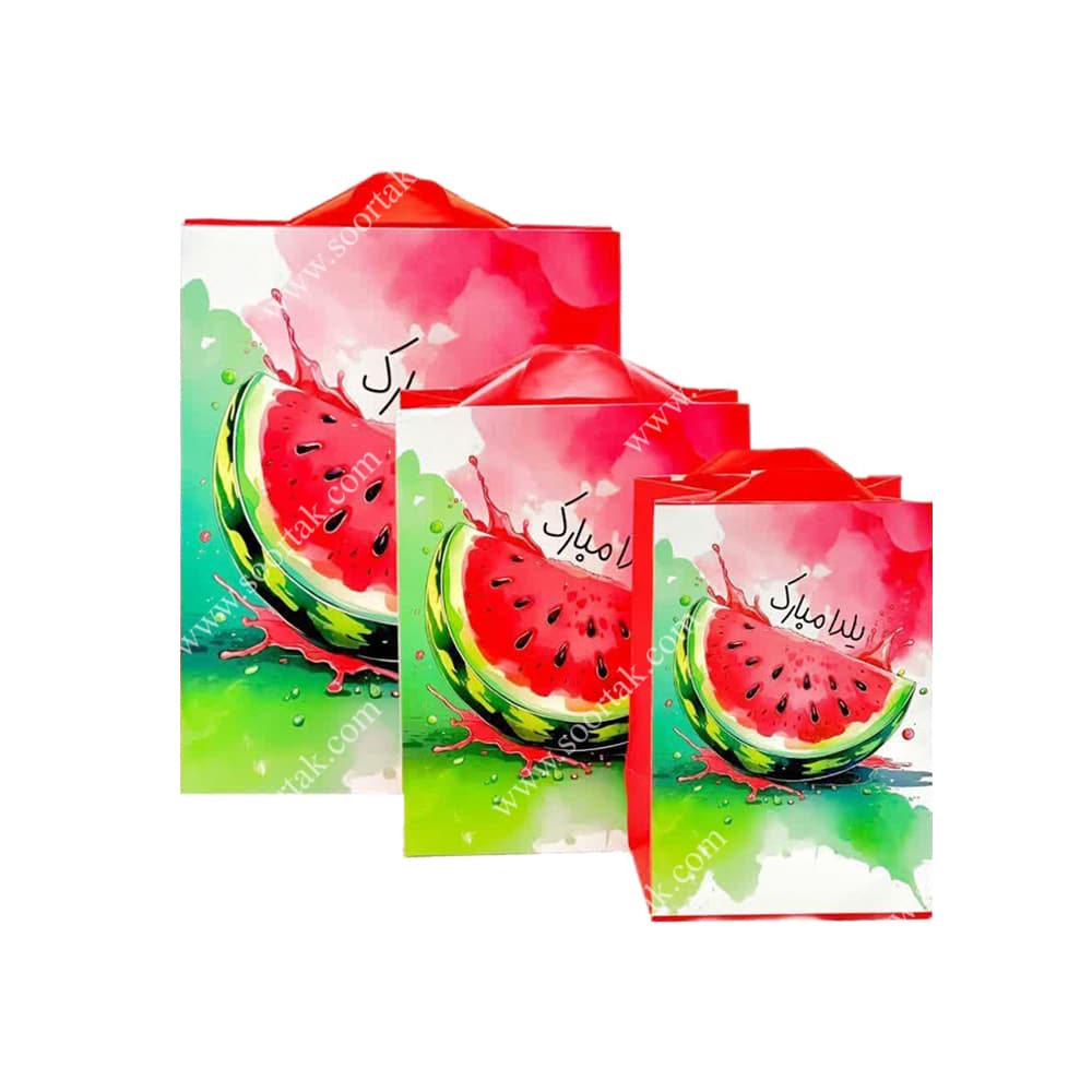 ساک دستی یلدا 12 عددی مدل STY377