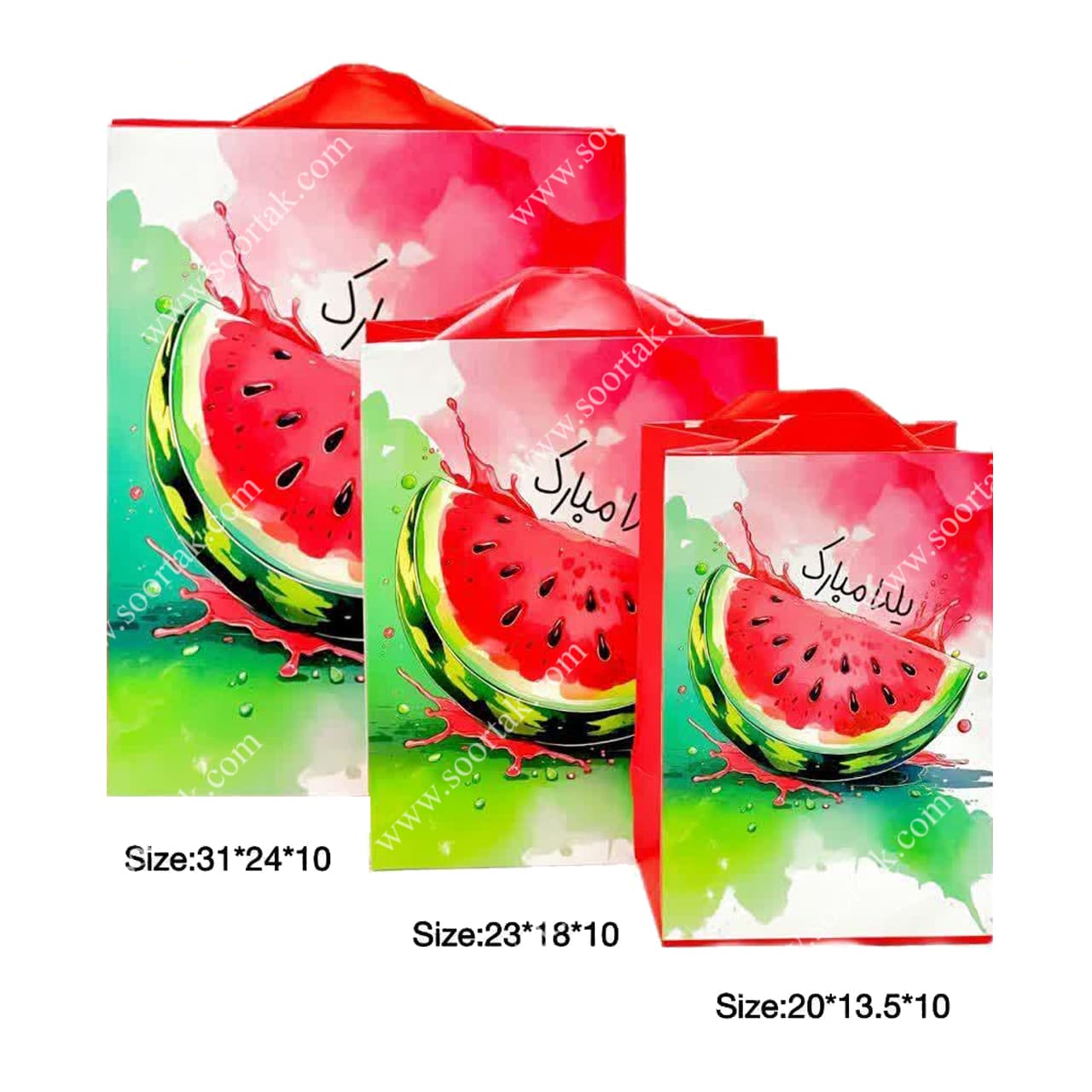 ساک دستی یلدا 12 عددی مدل STY377 — تصویر ۲