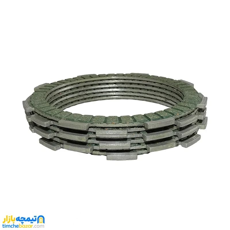 صفحه کلاچ موتور سیکلت هوندا 150 و 200 دبلیو استاندارد شش عددی مدل 153004005 — تصویر ۳
