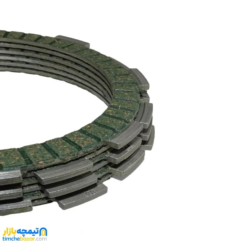 صفحه کلاچ موتور سیکلت هوندا 150 و 200 دبلیو استاندارد شش عددی مدل 153004005 — تصویر ۴