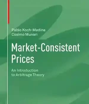 دانلود کتاب Market-Consistent Prices: An Introduction to Arbitrage Theory