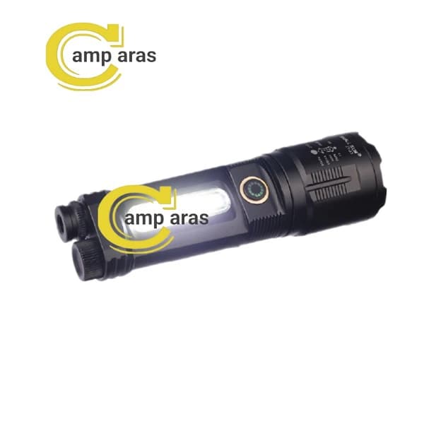 چراغ قوه پلیسی زوم دار اسمال سان SMALL SUN ZY-X3 — تصویر ۲