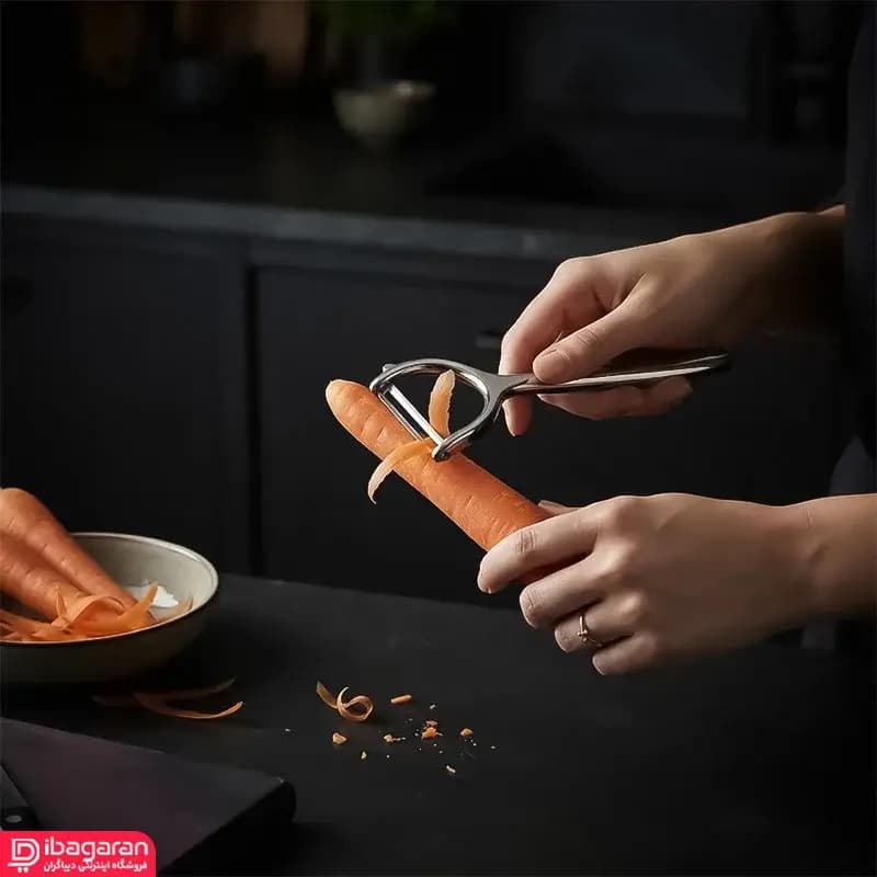پوست کن میوه و سبزیجات استیل ریور مدل 8704A — تصویر ۶