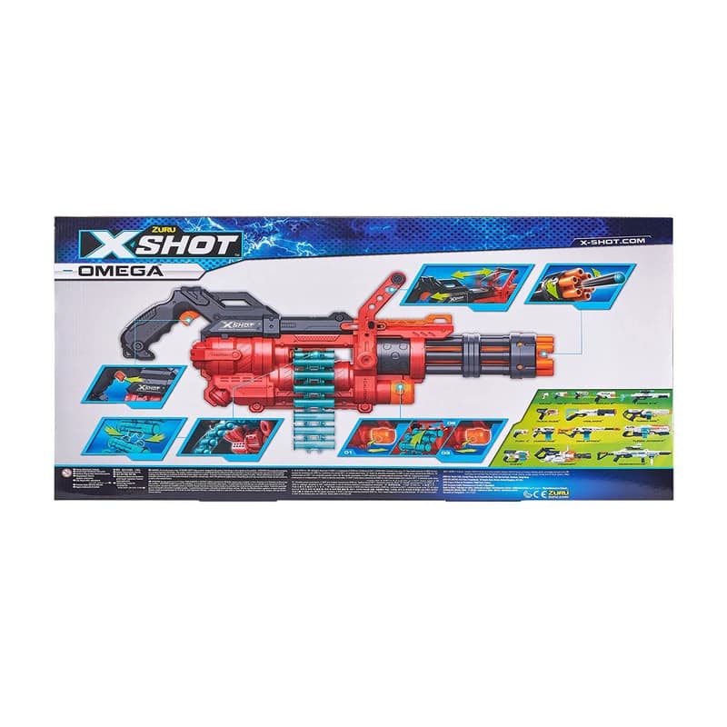 اسباب بازی تفنگ بازی زورو مدل X-Shot Omega — تصویر ۷