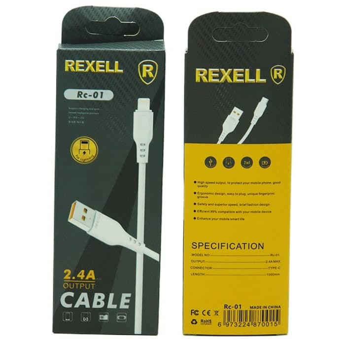 کابل آیفون رکسل مدل RA01 اصل چین