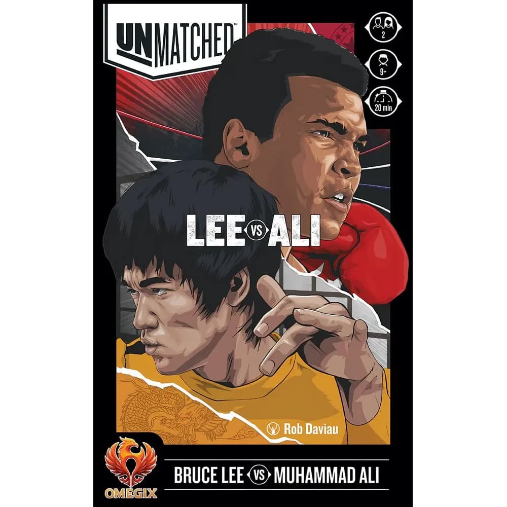 بازی بی‌همتا آنمچد بروس لی و محمدعلی کلی (Unmatched: Lee vs Ali)