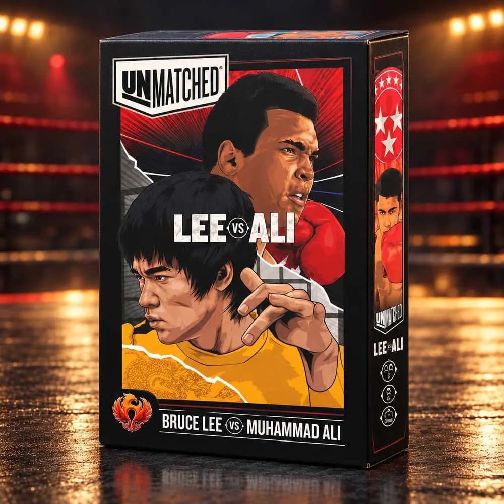 بازی بی‌همتا آنمچد بروس لی و محمدعلی کلی (Unmatched: Lee vs Ali) — تصویر ۲