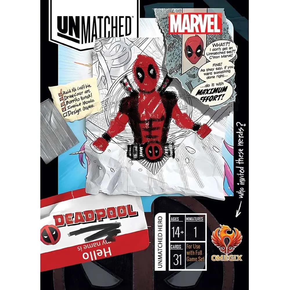 بازی بیهمتا آنمچد ددپول (Unmatched: Deadpool)