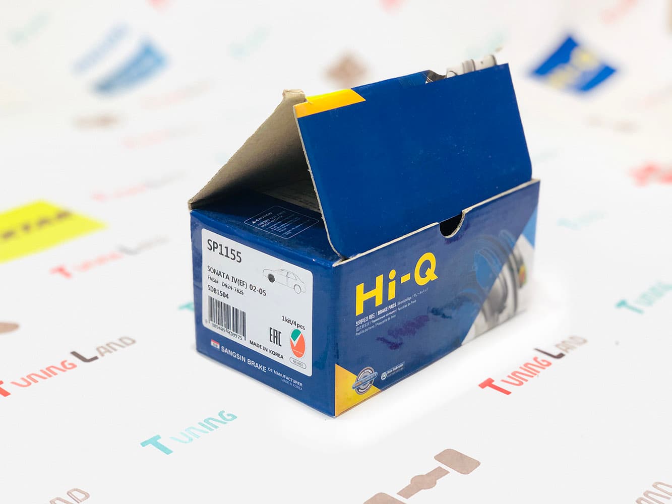 لنت ترمز جلو هیوندای توسان ix35 کد SP1196 های کیو – Hi-Q — تصویر ۳