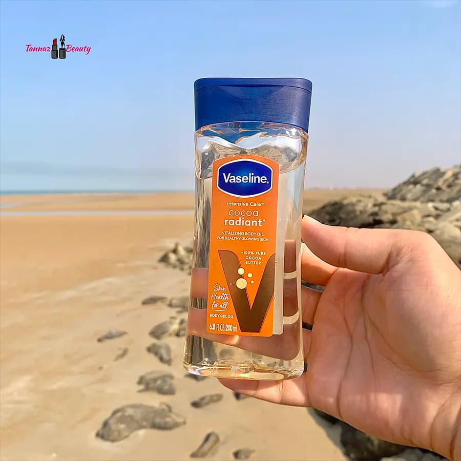 روغن بدن ژله ای وازلین کاکائو رادیانت اصل Cocoa Radiant — تصویر ۲