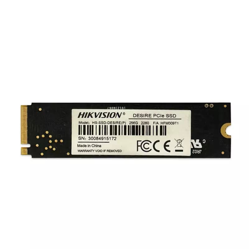 حافظه هایک ویژن Hikvision Desire NVMe M.2 256G 84 استوک — تصویر ۲
