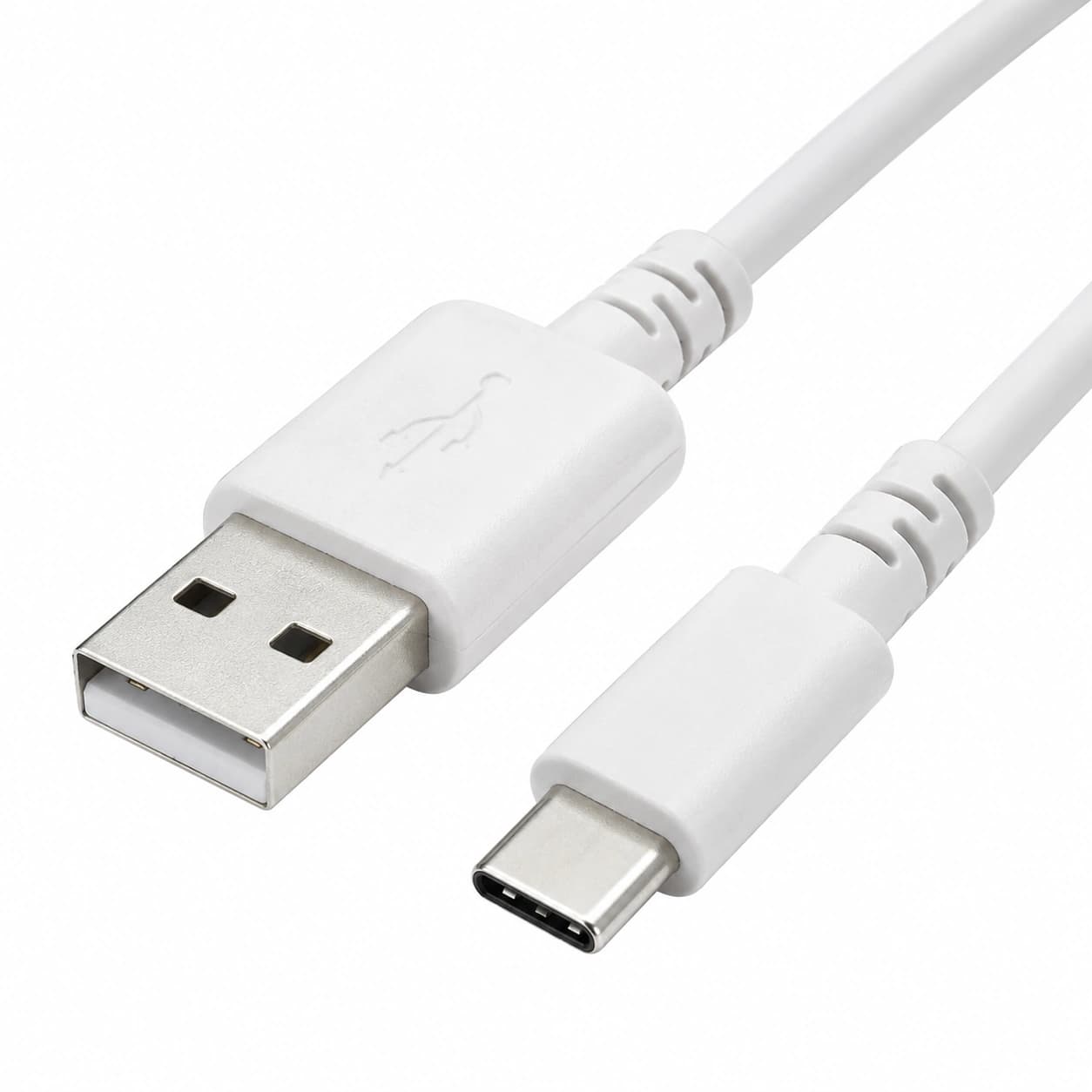 کابل گلردار سبز usb to c بسته 5 عددی — تصویر ۲