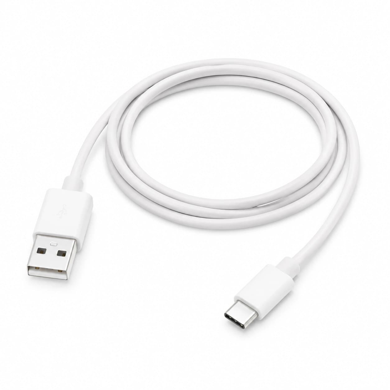 کابل گلردار سبز usb to c بسته 5 عددی — تصویر ۵