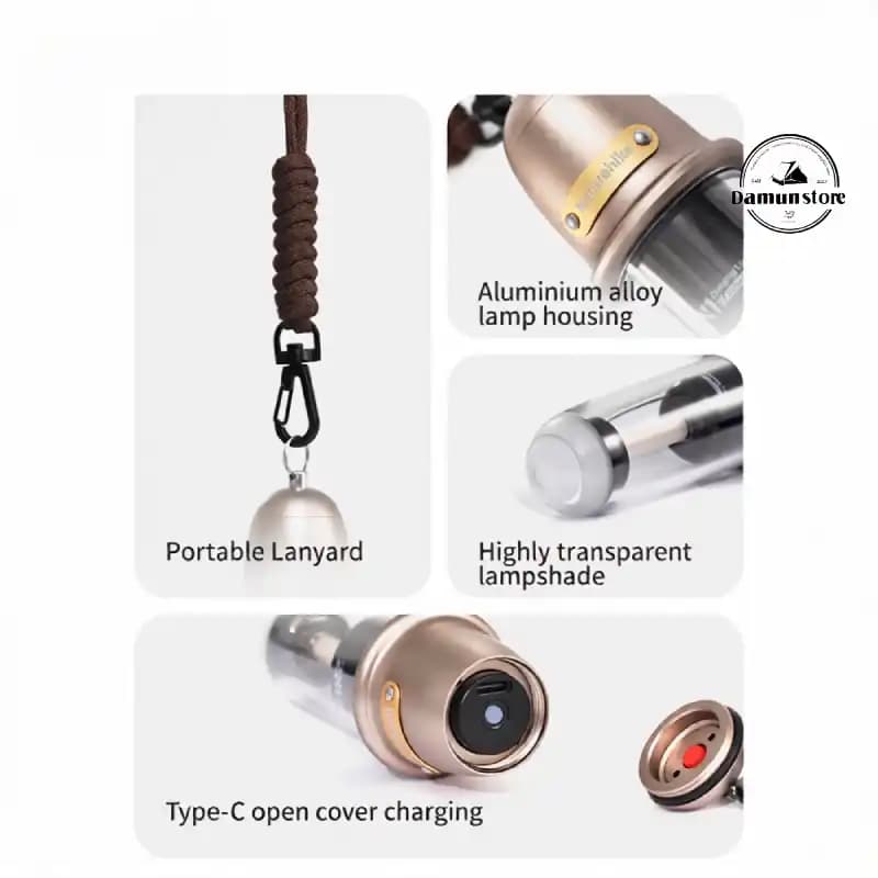 چراغ آویز (فانوس) کمپینگ نیچرهایک مدل NATUREHIKE CNK2350ZM010 — تصویر ۳