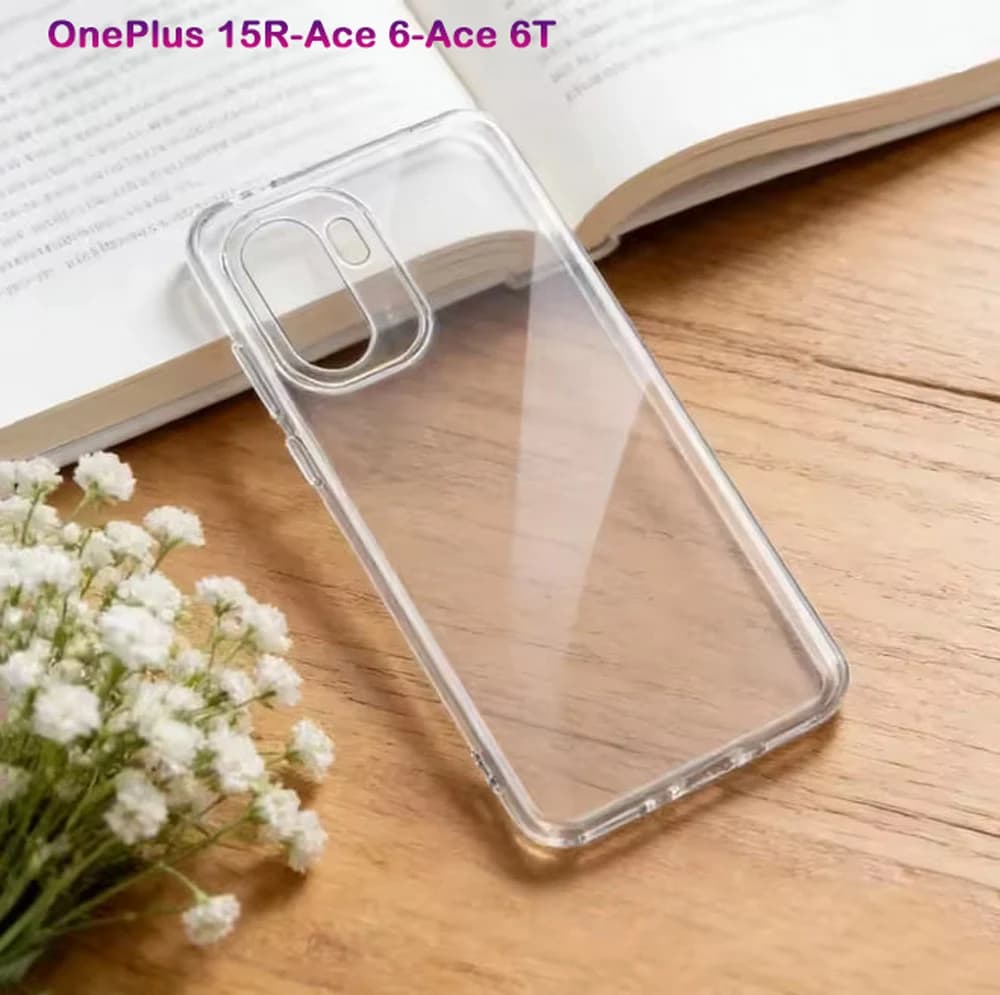 قاب شفاف تمام کریستالی OnePlus Ace 6-Ace 6T مارک LEXOM — تصویر ۴