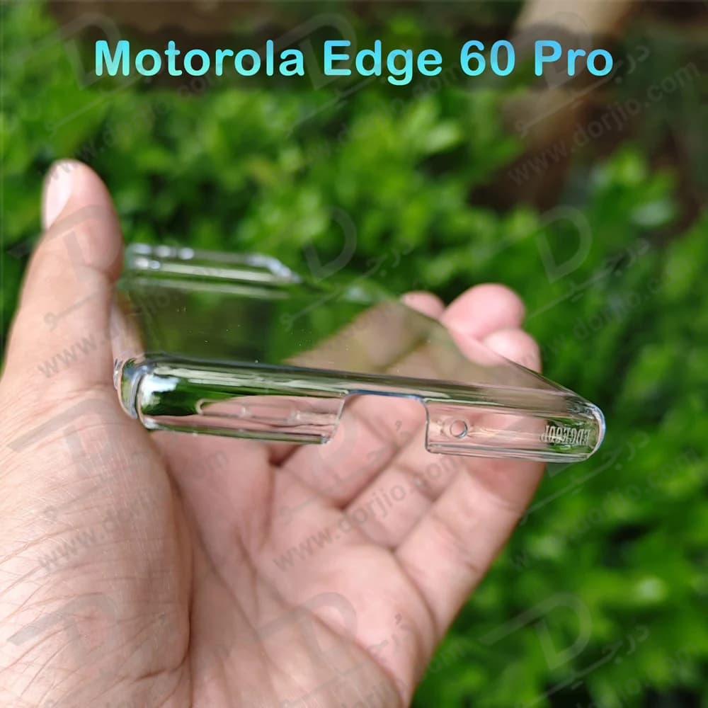قاب شفاف تمام کریستالی Motorola Edge 60 Pro مارک LEXOM — تصویر ۵