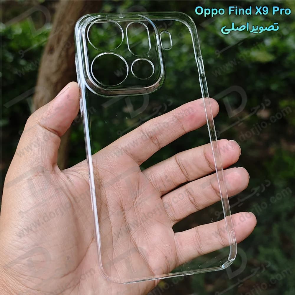 قاب شفاف تمام کریستالی Oppo Find X9 Pro مارک LEXOM — تصویر ۳