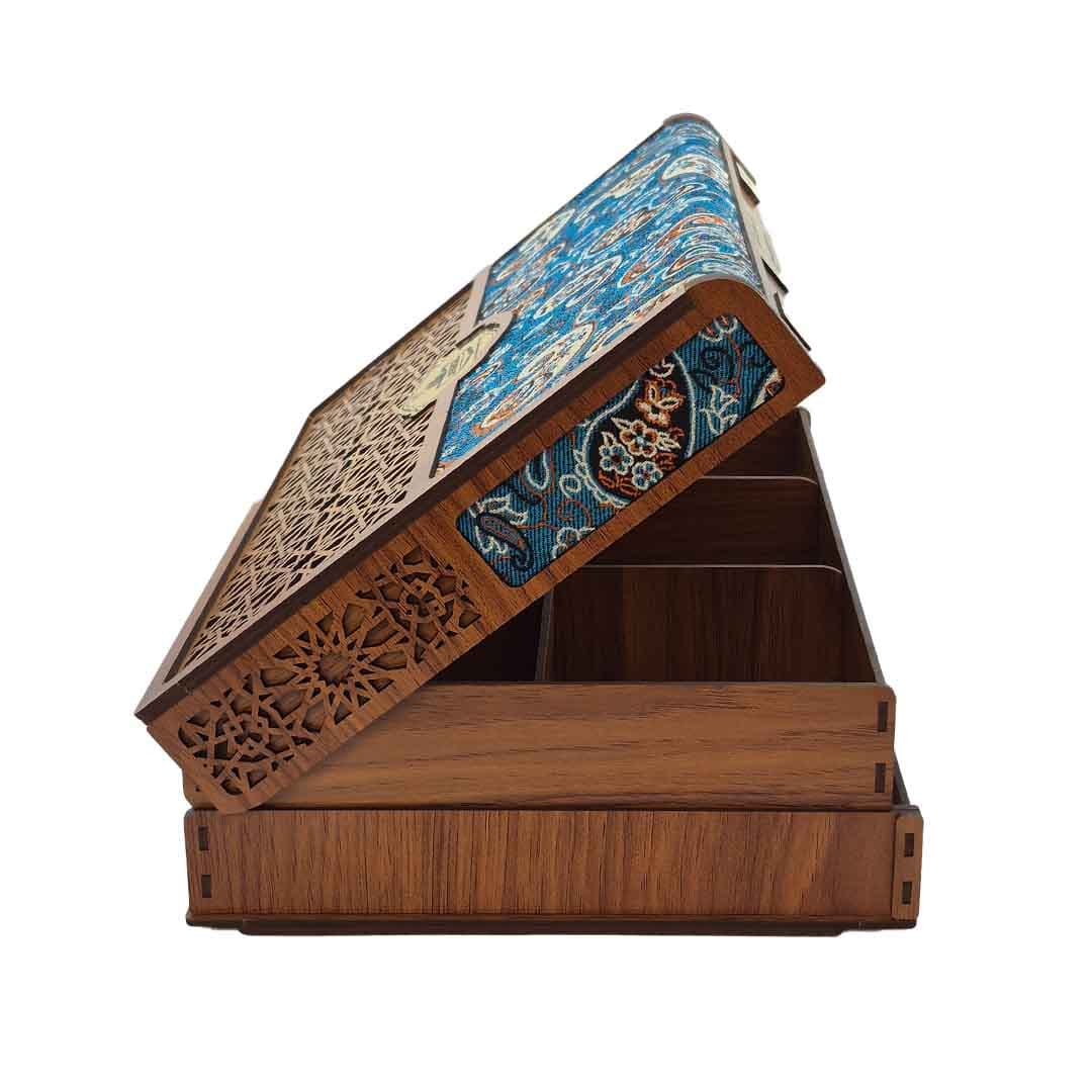 جعبه چوبی نیم ترمه دو کیلویی — تصویر ۲