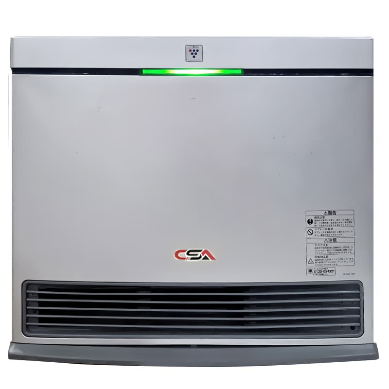 بخاری و فن هیتر گازی ژاپنی 3500 پلاسما مناسب 120 متر تصفیه هوا دار CSA