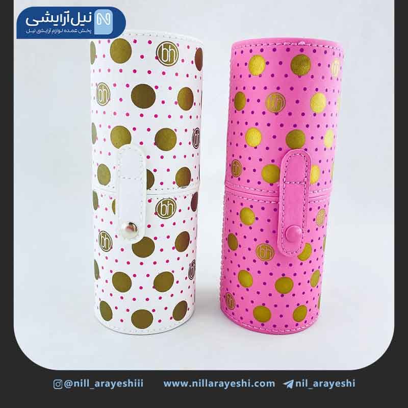 ست براش دوازده تیکه بی اچ استند استوانه ای خالخالی
