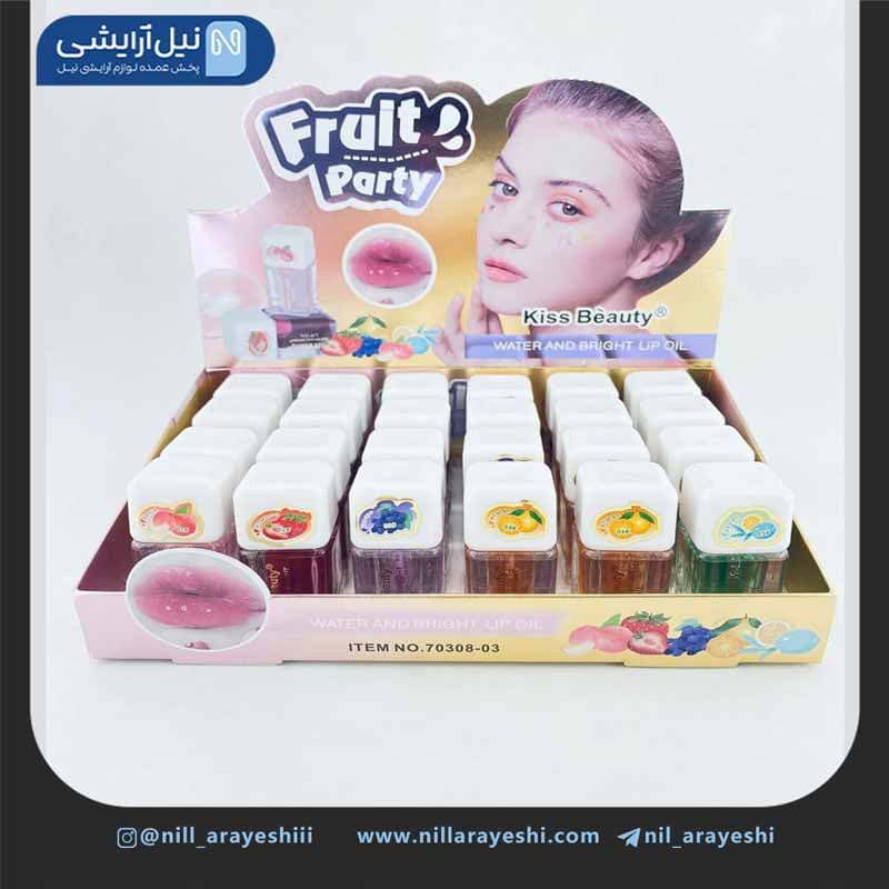 برق لب و شاین لب میوه ای کیس بیوتی کد 03 – 70308