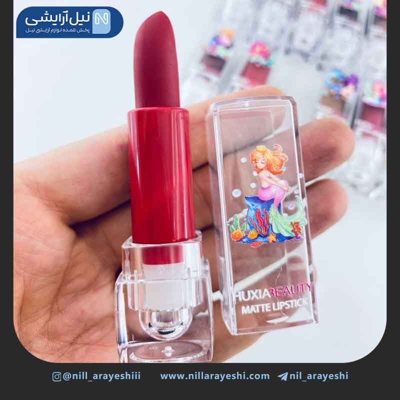 رژ لب جامد هاگزا بیوتی طرح پری دریایی کد 6320 — تصویر ۳