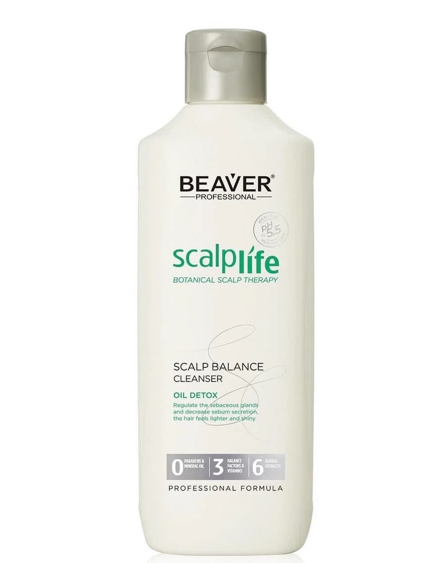 شامپو سم زدا و کنترل چربی سبز Beaver بیور | 600 میل