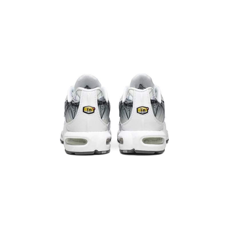 کتونی نایک ایرمکس تی ان پلاس سفید طوسی Nike Air Max Plus La Requin White — تصویر ۴