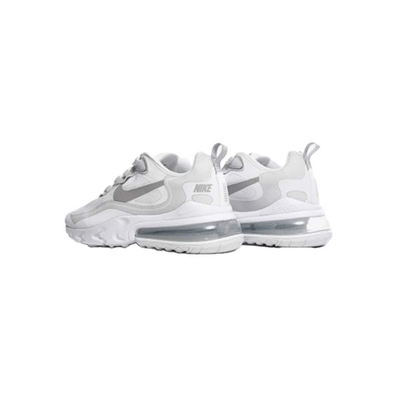 کتونی نایک ایرمکس 270 ری اکت سفید طوسی Nike Air Max 270 Triple White — تصویر ۲
