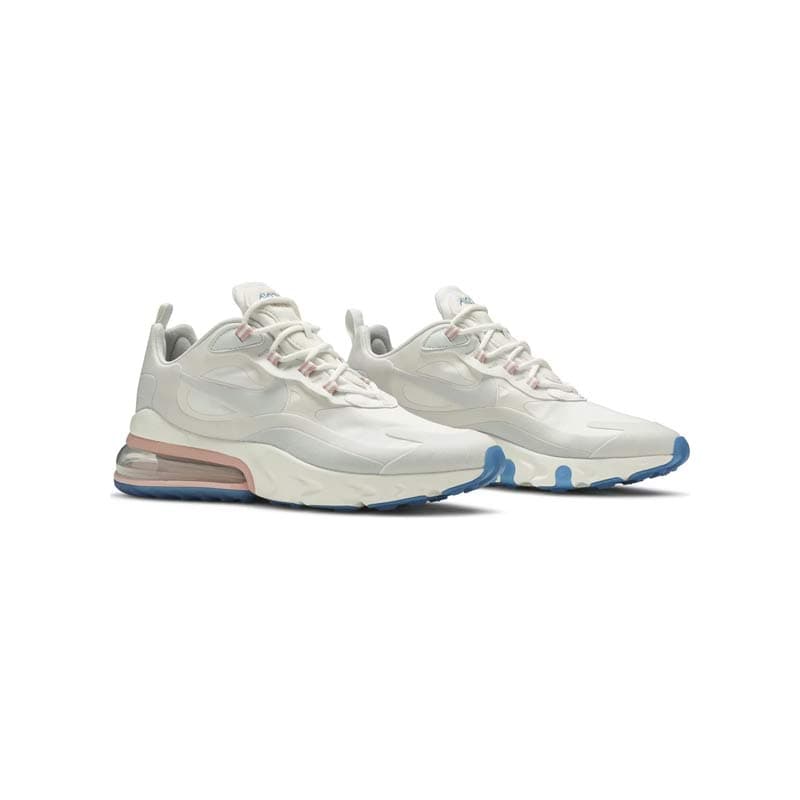 کتونی نایک ایرمکس 270 ری اکت کرم آبی Nike Air Max 270 React American Modern — تصویر ۵