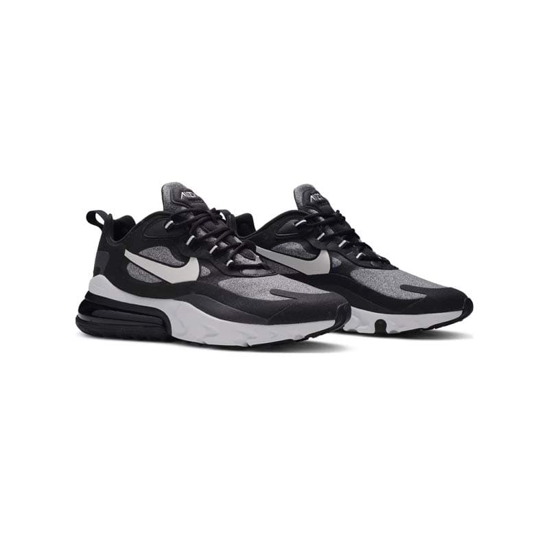 کتونی نایک ایرمکس 270 ری اکت مشکی طوسی Nike Air Max 270 React Op-Art — تصویر ۵