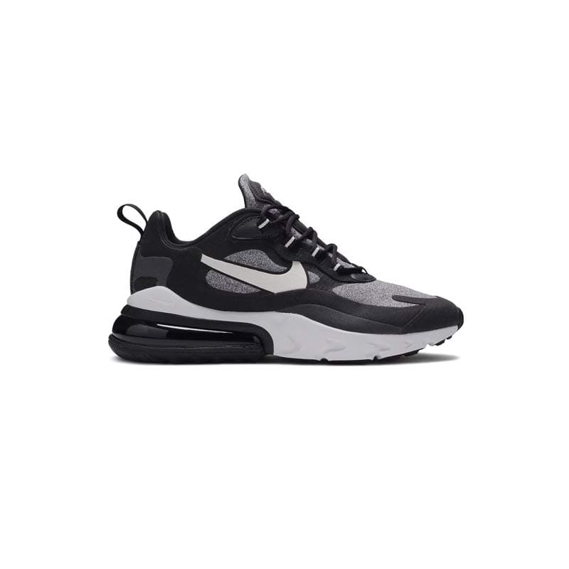 کتونی نایک ایرمکس 270 ری اکت مشکی طوسی Nike Air Max 270 React Op-Art